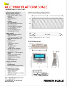 Acyrex Floor Scale Kit/Livestock Animal Scale Kits with Digital Indica