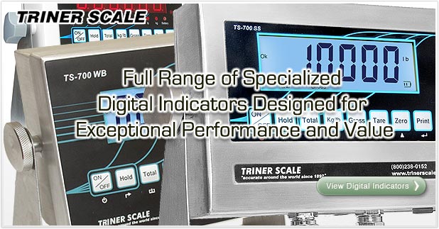 Digital Indicators for Floor Scales